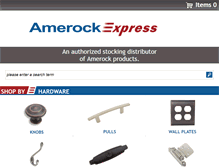 Tablet Screenshot of amerockexpress.com